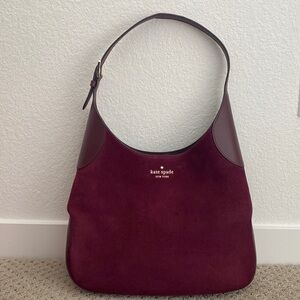 Kate Spade Burgundy Shoulder Bag